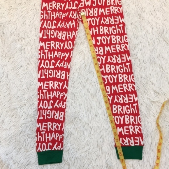 Carter's Infant & Toddler Girls Red Happy Merry Joy Christmas Pajamas 10/10 A - Picture 12 of 12